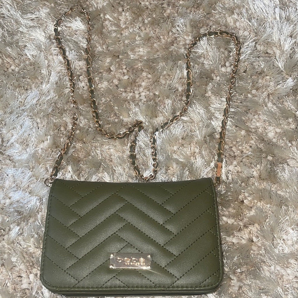 Olive Green Crossbody Bebe Purse
